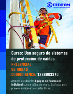 Uso Seguro de sistemas de protección de caídas