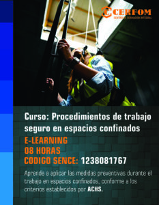 Procedimientos de trabajo seguro en espacios confinados