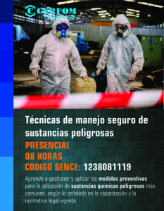 Tecnicas de manejo seguro de sustancias peligrosas