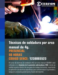 Tecnicas de soldadura por arco manual de 4g