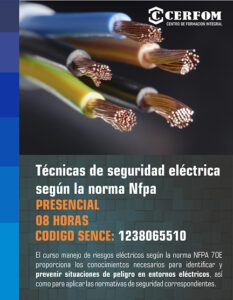 Tecnicas de seguridad electrica según la norma Nfpa