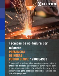 Técnicas de soldadura por oxicorte