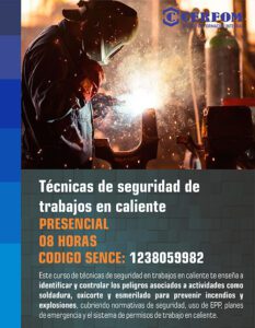 Técnicas de seguridad de trabajos en caliente