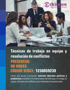 Técnicas de trabajo en equipo y resolución de conflictos