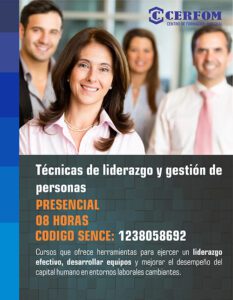 Técnicas de liderazgo y gestión de personas