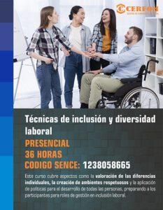 Técnicas de inclusión y diversidad laboral