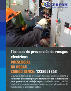 Técnicas de prevención de riesgos eléctricos